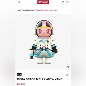 Vans Mega Space Molly 400%